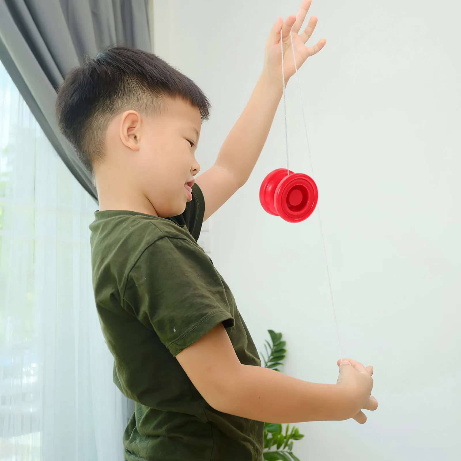 Solid Plastic Yo-Yo for Children Fun Entertaining Fingertip Ball Keeps Kids Off Screens Great Gift Lightweight Easy Carry
Solid Plastic Yo-Yo for Children Fun Entertaining Fingertip Ball Keeps Kids Off Screens Great Gift Lightweight Easy Carry