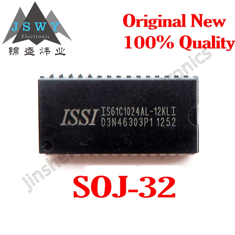 5 шт. IS61C1024AL IS61C1024AL-12KLI SMD SOJ32 чип памяти 100% Новый оригинальный StockFree Shipping
5 шт. IS61C1024AL IS61C1024AL-12KLI SMD SOJ32 чип памяти 100% Новый оригинальный StockFree Shipping