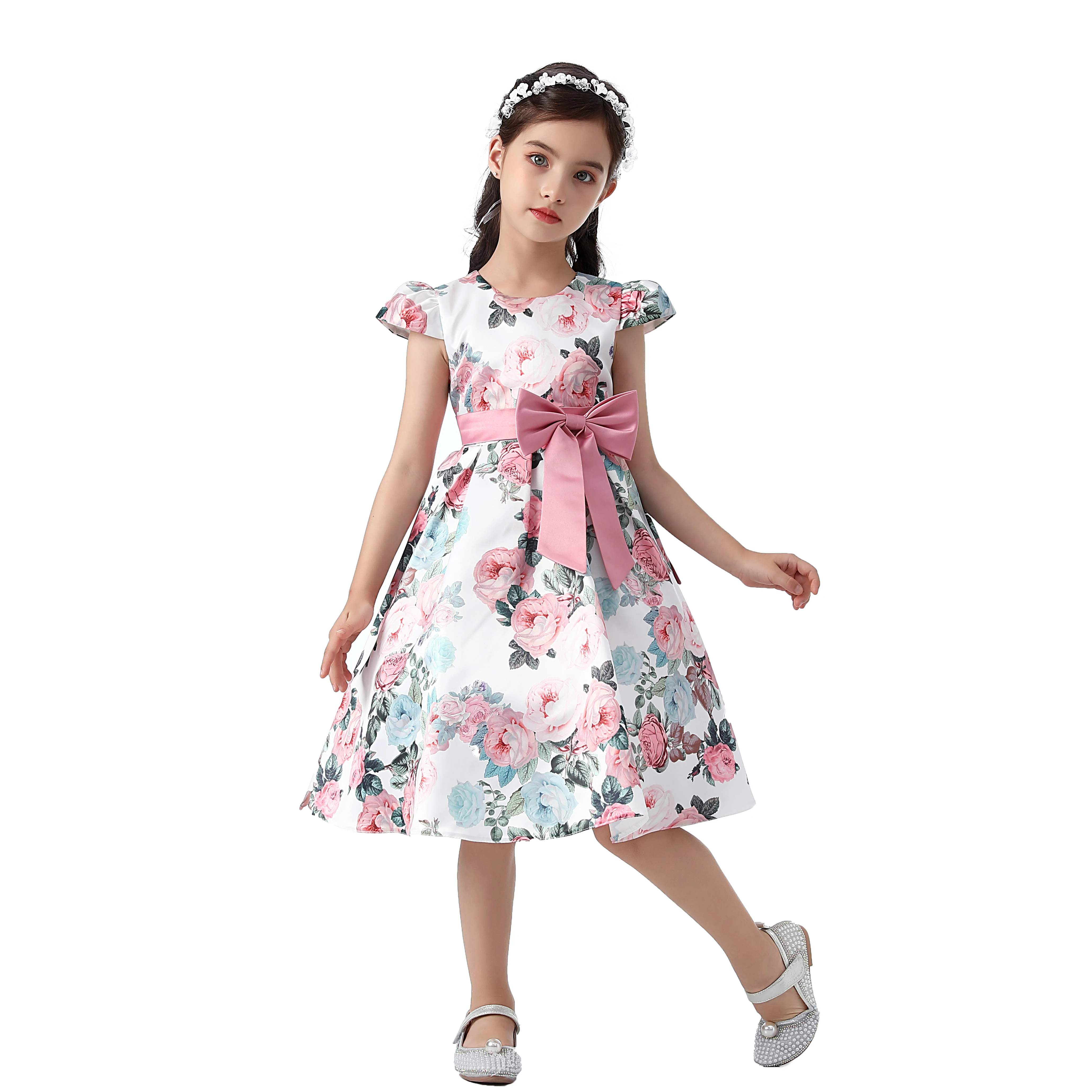 Платье в пол для девочки, платье принцессы розы, бант с принтом в стиле ретро и пышная юбка, торжественное платье, платье для приемов Национального дня
Платье в пол для девочки, платье принцессы розы, бант с принтом в стиле ретро и пышная юбка, торжественное платье, платье для приемов Национального дня