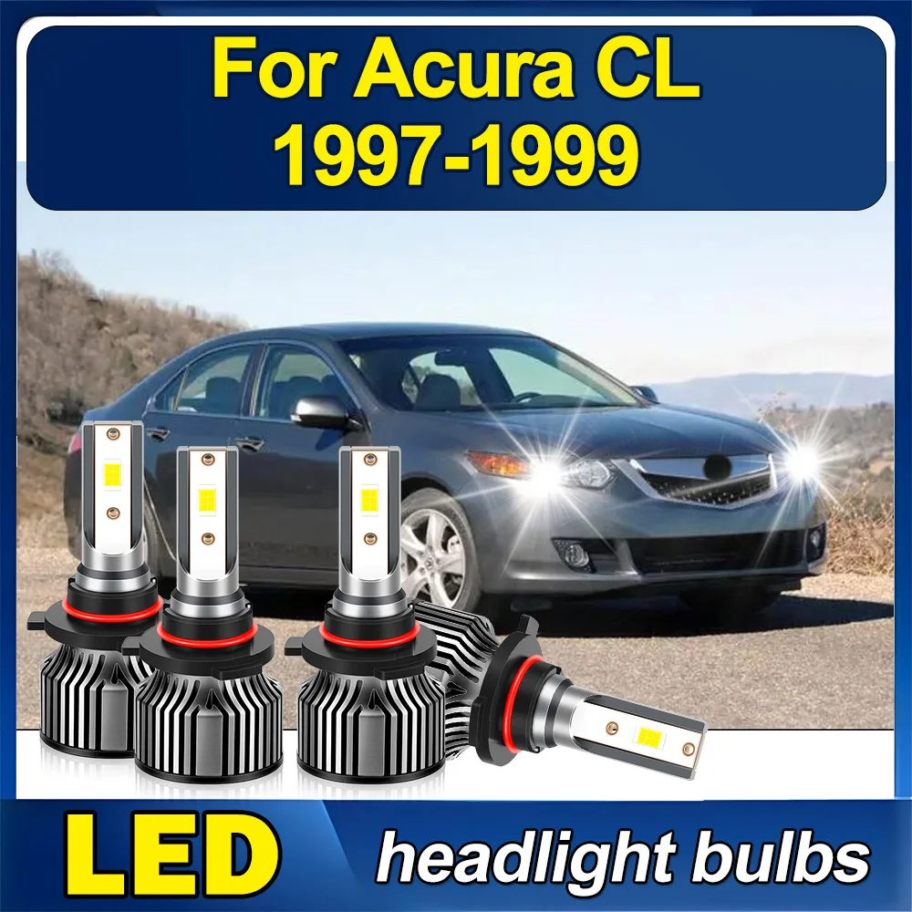 3570 CSP 6500K комплект белых светодиодных фар 9005 9006 лампа высокого/низкого уровня супер яркие фары для Acura CL 1997-1999 гг. 
3570 CSP 6500K комплект белых светодиодных фар 9005 9006 лампа высокого/низкого уровня супер яркие фары для Acura CL 1997-1999 гг.