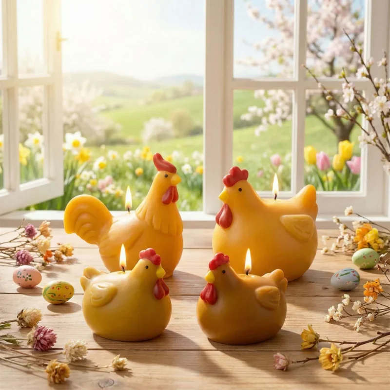 Силиконовая форма для свечей в виде курицы 3D, милая форма для поделок из гипса, смолы, цемента, инструмент для изготовления мыла своими руками в виде животных, для пасхального декора дома
Силиконовая форма для свечей в виде курицы 3D, милая форма для поделок из гипса, смолы, цемента, инструмент для изготовления мыла своими руками в виде животных, для пасхального декора дома