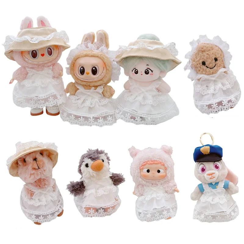 10-17cm Labubu Clothes Kawaii White Skirt First Love Set Mini Idol Plush Doll Clothes Accessories Soft Toys Fans Girls Gifts
10-17cm Labubu Clothes Kawaii White Skirt First Love Set Mini Idol Plush Doll Clothes Accessories Soft Toys Fans Girls Gifts