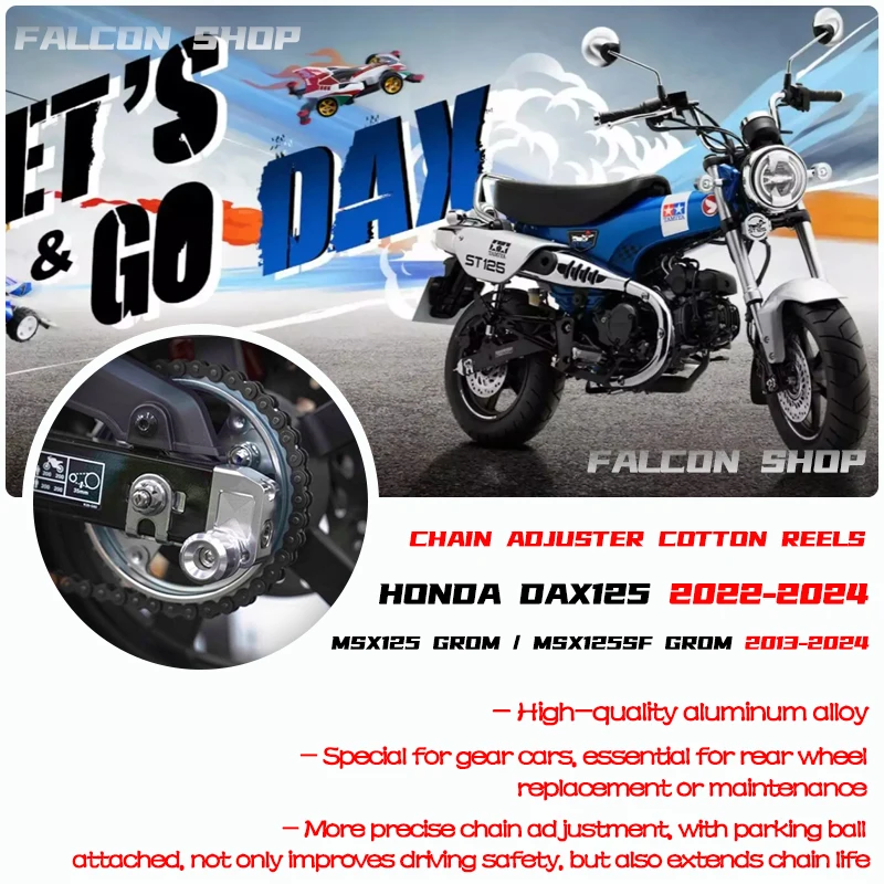 Suitable for Honda MSX125 GROM modification CNC chain adjuster+parking ball MSX125SF GROM 2013 20214 2015 2016 2017 2018 2019
Suitable for Honda MSX125 GROM modification CNC chain adjuster+parking ball MSX125SF GROM 2013 20214 2015 2016 2017 2018 2019