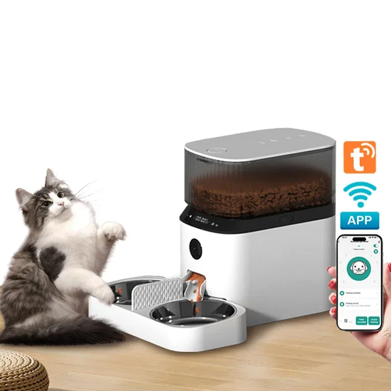 Comprehensive Double Wifi Smart Automatic Pet Food Dispenser Dog Cat Double Bowls & Feeders For Dog And Cat
Comprehensive Double Wifi Smart Automatic Pet Food Dispenser Dog Cat Double Bowls & Feeders For Dog And Cat
