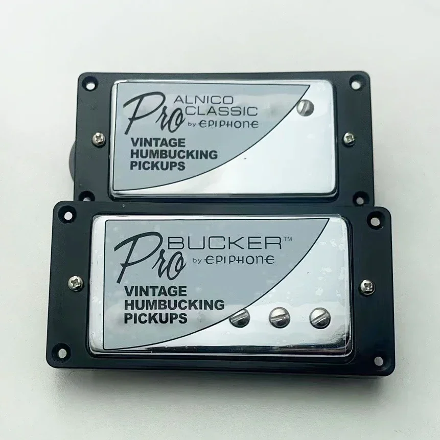 Alnico Classic Humbucker Guitar Pickups pro Bucker with Pre-Wired Harness for Electric Guitar
Alnico Classic Humbucker Guitar Pickups pro Bucker with Pre-Wired Harness for Electric Guitar