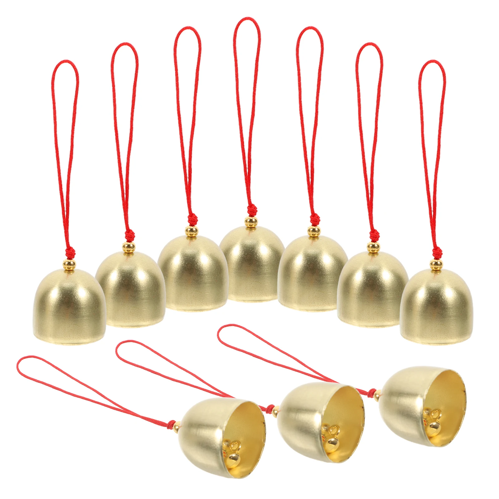 10pcs Bulk Metal Hanging Bells Decoration Small Wind Chime Holiday Handmade Metal Jingle Vintage Craft Accessories
10pcs Bulk Metal Hanging Bells Decoration Small Wind Chime Holiday Handmade Metal Jingle Vintage Craft Accessories