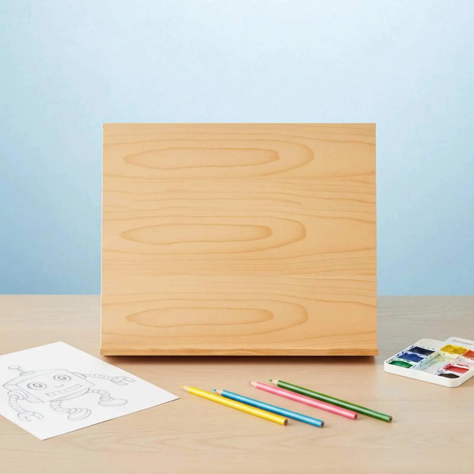 Foldable Table Easel Beech Wood Desktop Sketching Easel Table Top Art Stand for Children
Foldable Table Easel Beech Wood Desktop Sketching Easel Table Top Art Stand for Children