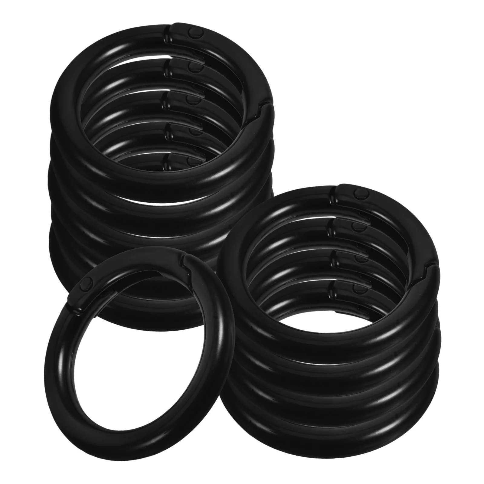10 Pcs Spring Buckle Keychain Clasp Circle Clips Rings Keyring Carabiner DIY Accessories
10 Pcs Spring Buckle Keychain Clasp Circle Clips Rings Keyring Carabiner DIY Accessories