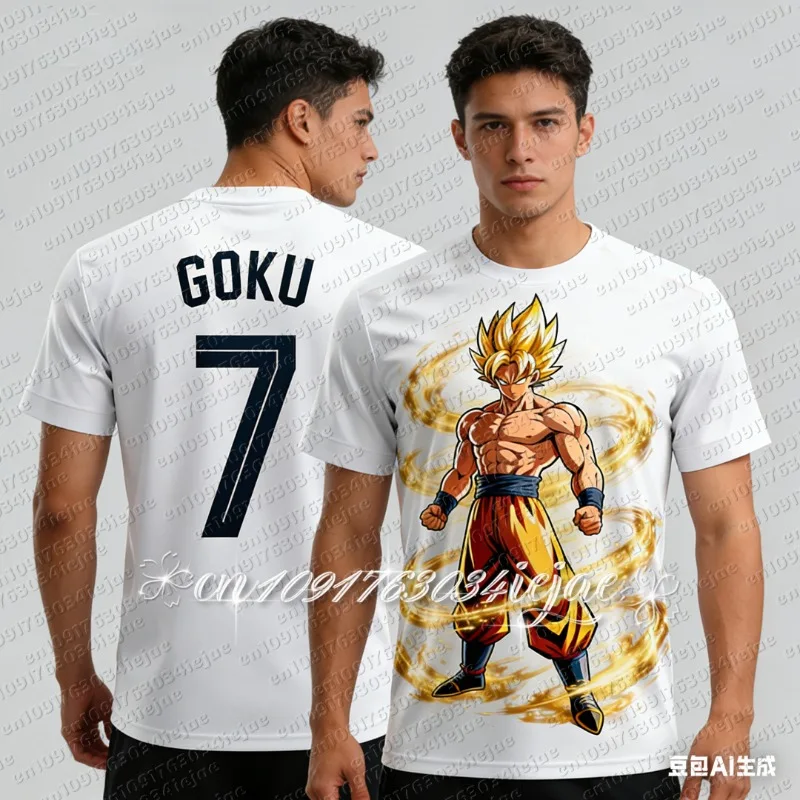 Футболка-джерси 2026 в стиле аниме Dragon Ball для мужчин и женщин, оверсайз, летняя, быстросохнущая, спортивная, дышащая, для косплея
Футболка-джерси 2026 в стиле аниме Dragon Ball для мужчин и женщин, оверсайз, летняя, быстросохнущая, спортивная, дышащая, для косплея