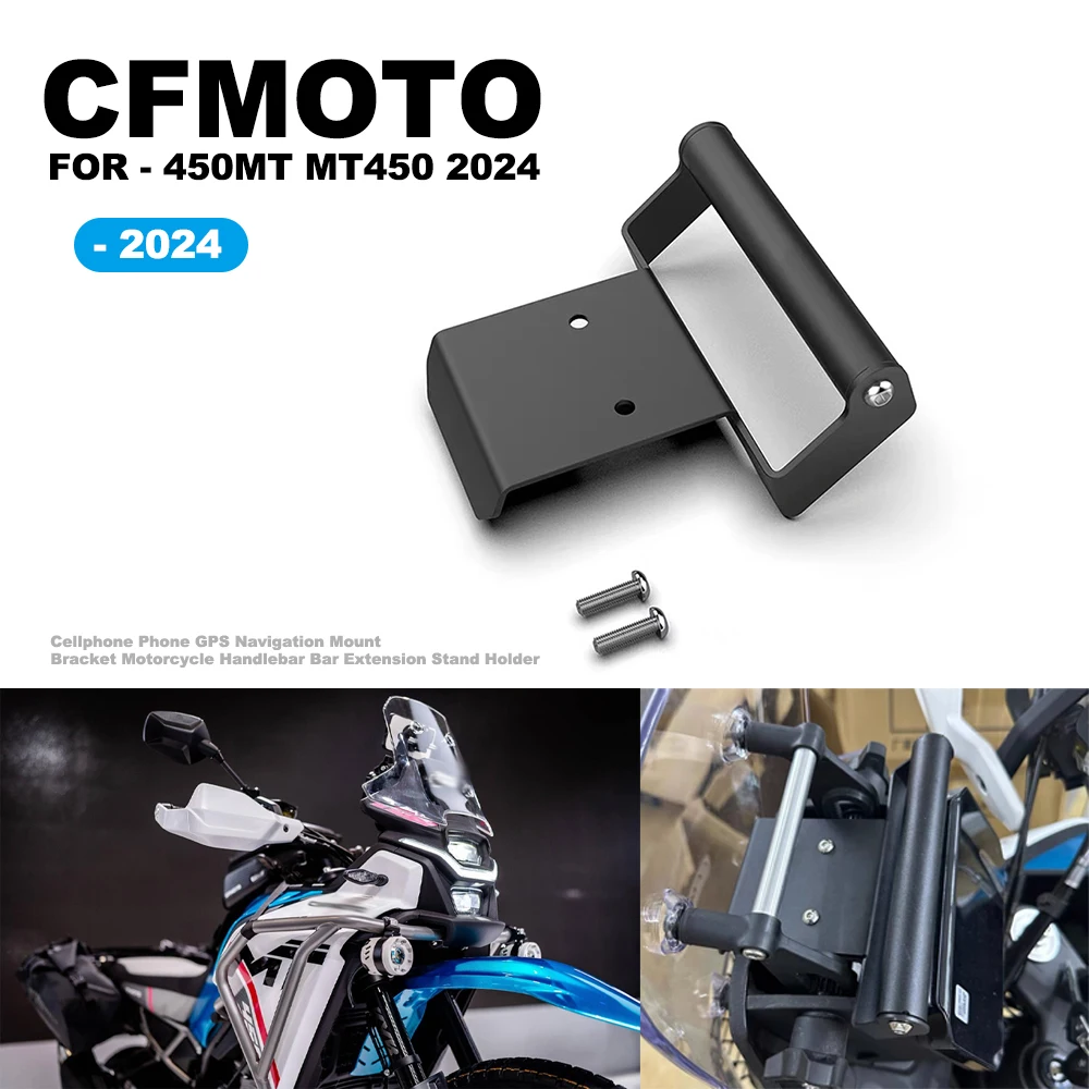 Motorcycle GPS Navigation Bracket Mobile Phone Expansion Bracket Accessories Suitable for CFMOTO 450MT 2024 Modification Parts
Motorcycle GPS Navigation Bracket Mobile Phone Expansion Bracket Accessories Suitable for CFMOTO 450MT 2024 Modification Parts
