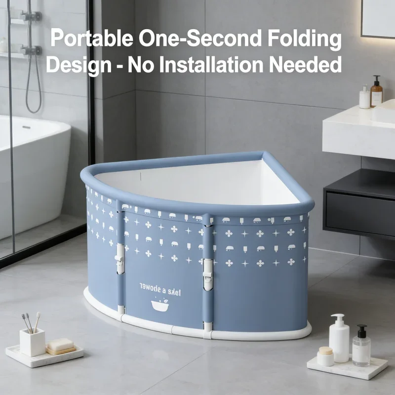 Foldable Bathtub for Adults And Kids Instant Setup No Installation Quick Drain Collapsible Soaking Tub Space Saving
Foldable Bathtub for Adults And Kids Instant Setup No Installation Quick Drain Collapsible Soaking Tub Space Saving