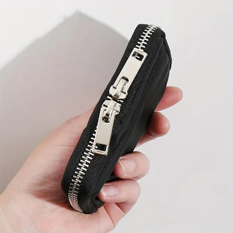 Casual Portable Zippered Card Holder, Mini Clutch Pouch Multifunctional Travel Card & Coin Purse
Casual Portable Zippered Card Holder, Mini Clutch Pouch Multifunctional Travel Card & Coin Purse