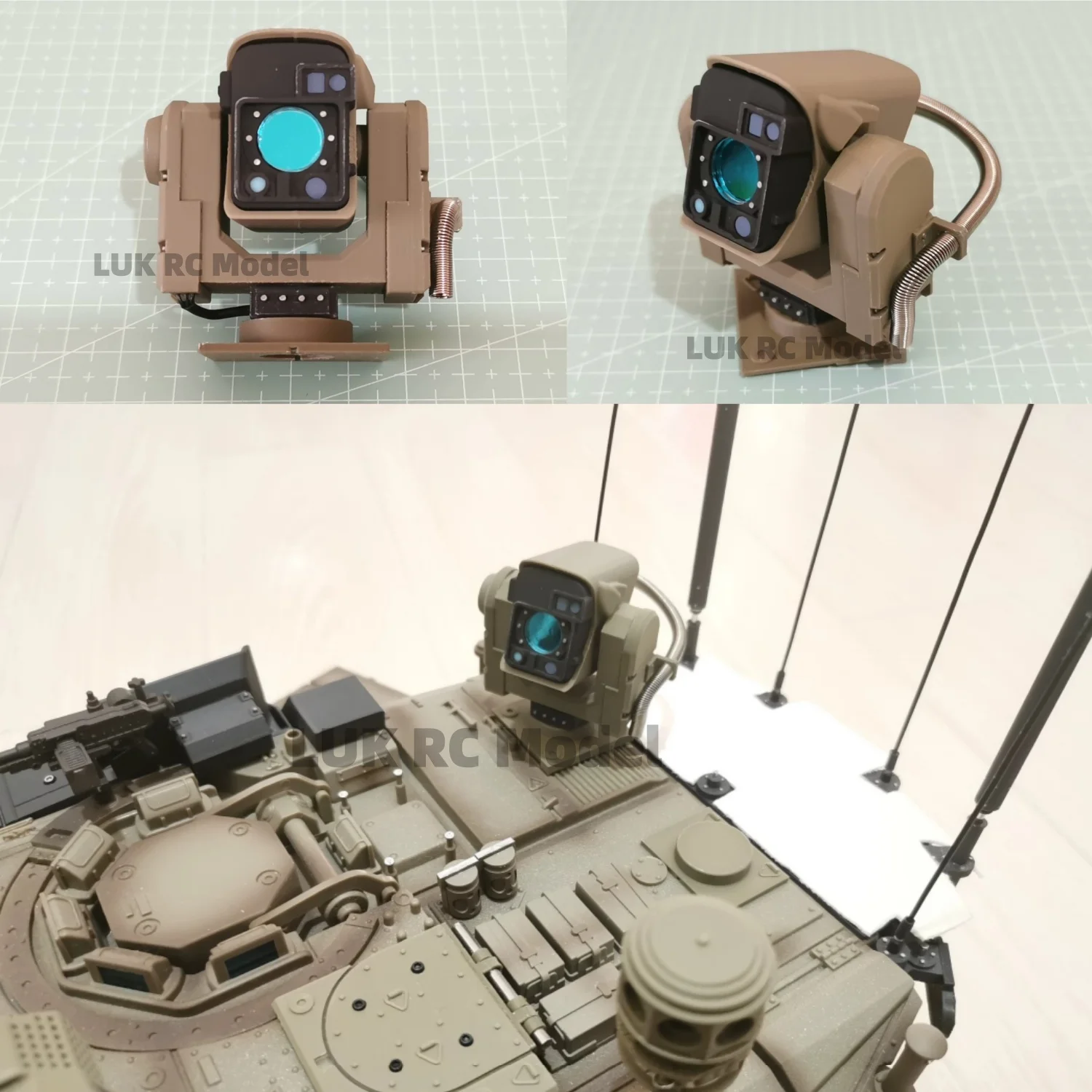 1/16 Light Beam Laser Station for HL Israeli Merkava Tank Upgraded Modified Accessories Accessories Modified DIY Parts Toy Boys
1/16 Light Beam Laser Station for HL Israeli Merkava Tank Upgraded Modified Accessories Accessories Modified DIY Parts Toy Boys
