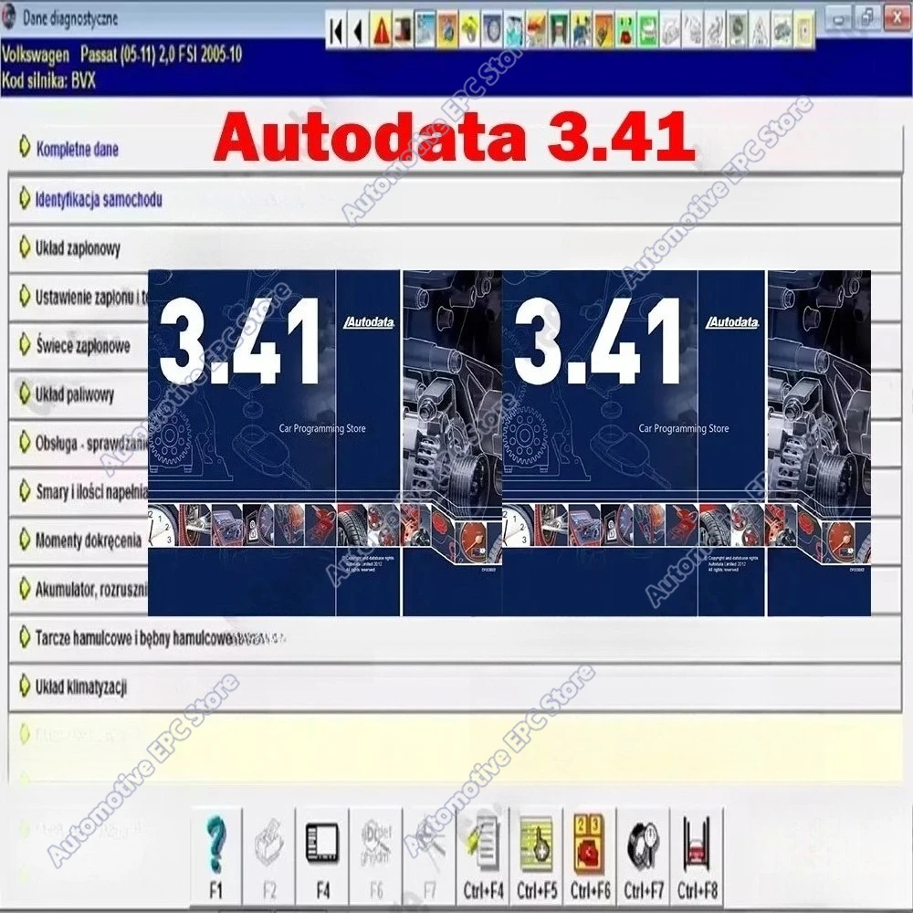 Auto Car Repair diagnosis Software Autodata 3.41 obd2 scanner Car accessories Tool Polish Language wiring diagrams data Autodata
Auto Car Repair diagnosis Software Autodata 3.41 obd2 scanner Car accessories Tool Polish Language wiring diagrams data Autodata