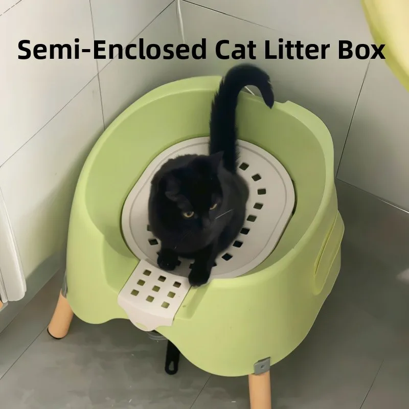 Dual Layer Litter Box Toilet Sle Pet Batoom Open pe Squatting Design Toilet Pet Supplies Accories
Dual Layer Litter Box Toilet Sle Pet Batoom Open pe Squatting Design Toilet Pet Supplies Accories