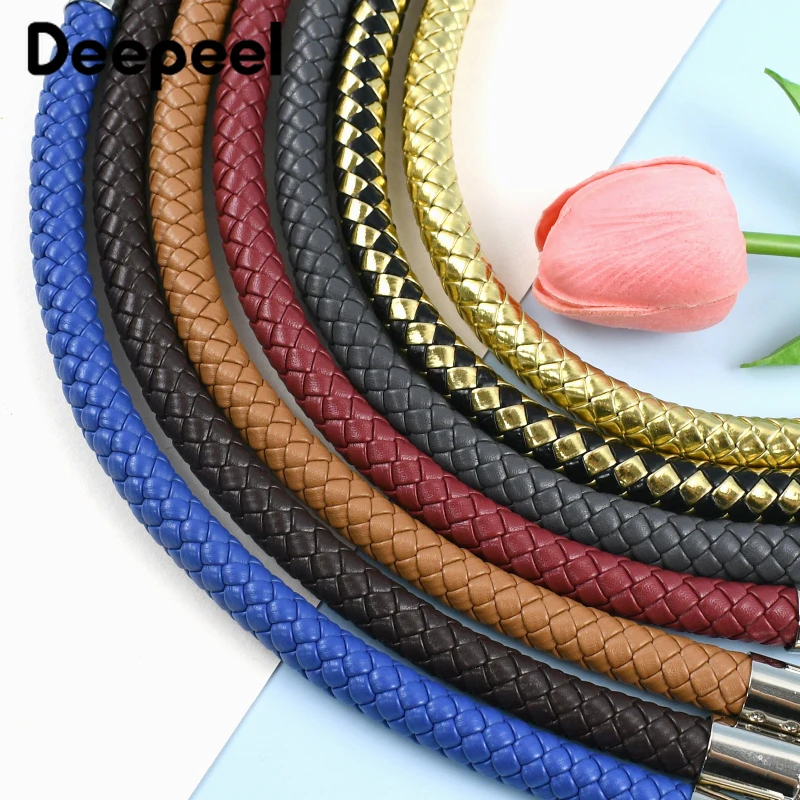 2Pcs 30/40/50/60cm Weave Leather Rope Handbag Shoulder Straps Handles DIY Handmade Replace Chain Purse Bag Accessories
2Pcs 30/40/50/60cm Weave Leather Rope Handbag Shoulder Straps Handles DIY Handmade Replace Chain Purse Bag Accessories
