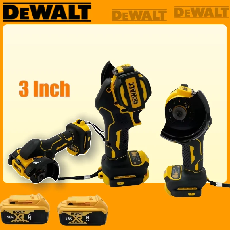 DeWALT Mini 3 Inch Angle Grinder For 20V / 18V Battery Polishing Grinding Machine Electric Cutting Power Tools
DeWALT Mini 3 Inch Angle Grinder For 20V / 18V Battery Polishing Grinding Machine Electric Cutting Power Tools