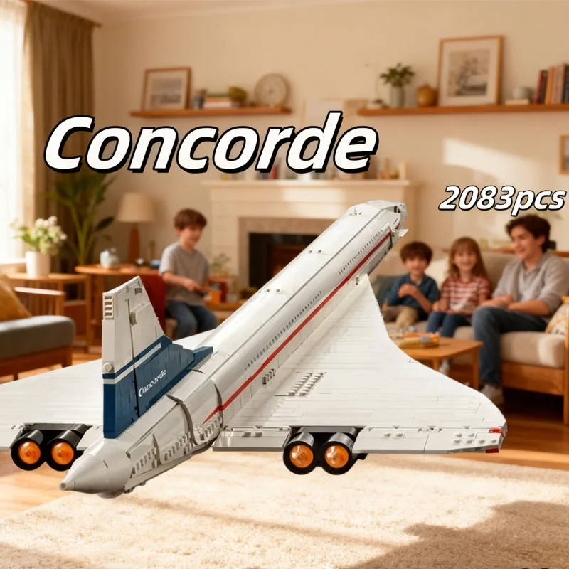 Конструктор «Техника» 10318 «Авиалайнер Concorde» (2083 детали), модель самолета, развивающая игрушка для детей, подарок на День отца
Конструктор «Техника» 10318 «Авиалайнер Concorde» (2083 детали), модель самолета, развивающая игрушка для детей, подарок на День отца