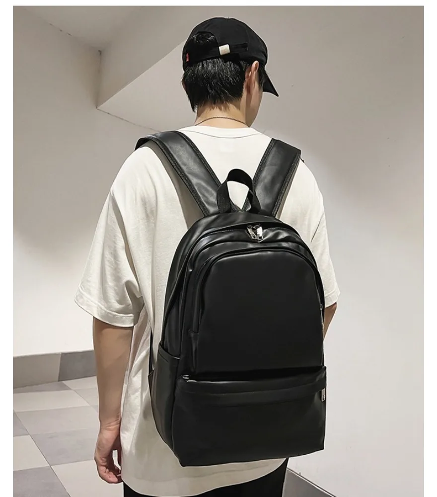PU leather schoolbag male simple high school students new fashionable large capacity female backpack college backpack
PU leather schoolbag male simple high school students new fashionable large capacity female backpack college backpack