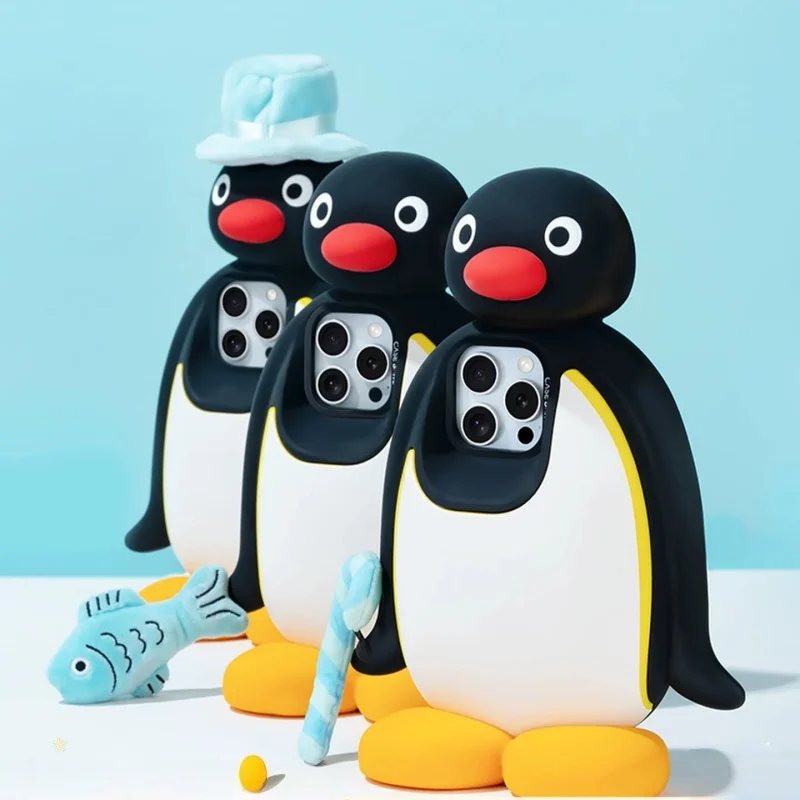 Casebang X Qingu Cute Cartoon 3d Penguin Integrated Silicone Phone Case Protective Cover For Iphone16 Pro Shock Absorbing Gift
Casebang X Qingu Cute Cartoon 3d Penguin Integrated Silicone Phone Case Protective Cover For Iphone16 Pro Shock Absorbing Gift