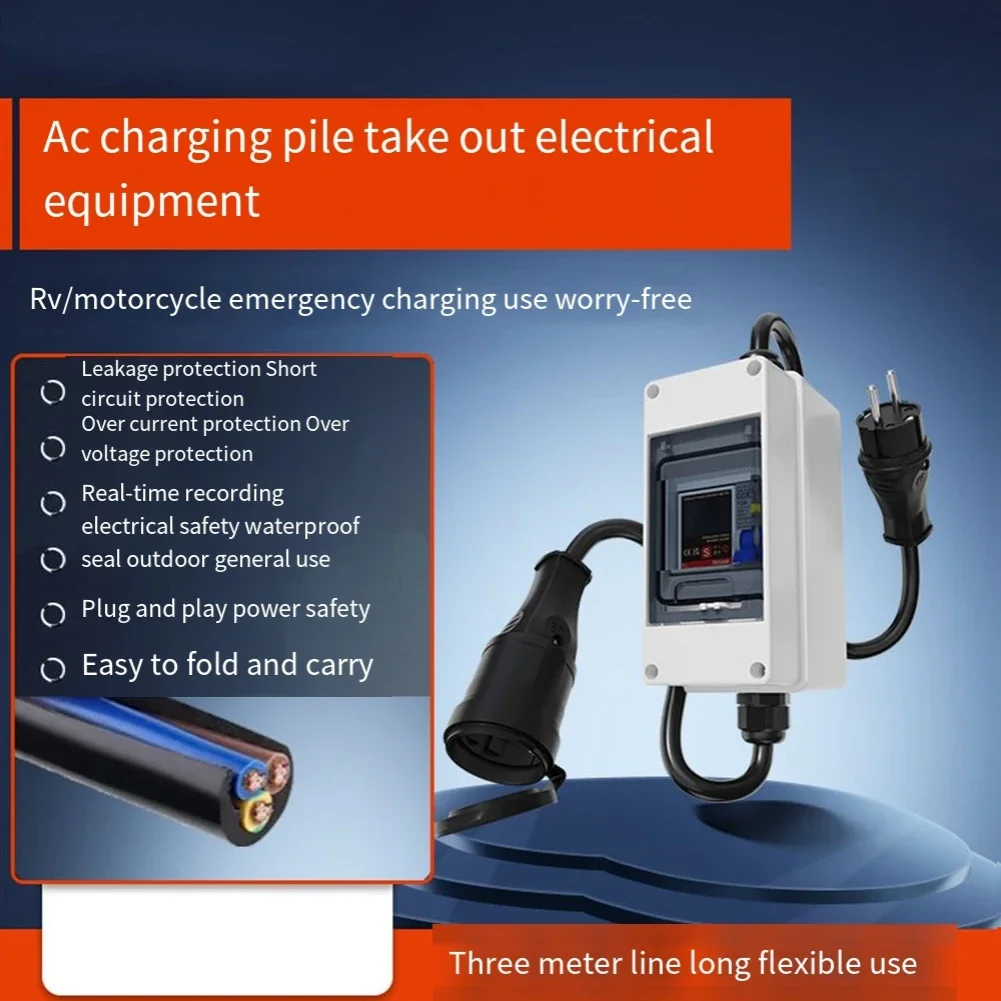 3 Meters Rubber Cable IP65 Waterproof Meter Home Energy Management Flexible Usage Scenarios Lightweight And Portable Design 
3 Meters Rubber Cable IP65 Waterproof Meter Home Energy Management Flexible Usage Scenarios Lightweight And Portable Design