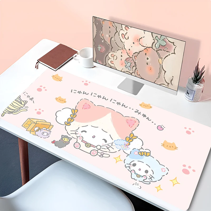 Mouse Pad Laptop Kawaii Anime Cat Gamer Keyboard Pad PC Cute C-cogimyun Pink HD Desktop Mouse Mat Gaming Extended Mousepad Gift
Mouse Pad Laptop Kawaii Anime Cat Gamer Keyboard Pad PC Cute C-cogimyun Pink HD Desktop Mouse Mat Gaming Extended Mousepad Gift