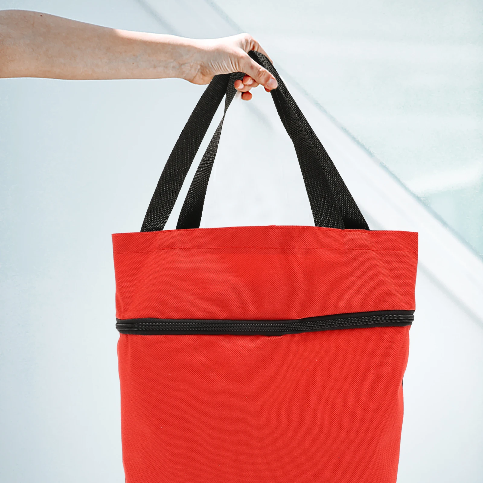 Storage Bag with Wheels Travel Tote Bags Folding Cart Collapsible Large Oxford Cloth
Storage Bag with Wheels Travel Tote Bags Folding Cart Collapsible Large Oxford Cloth