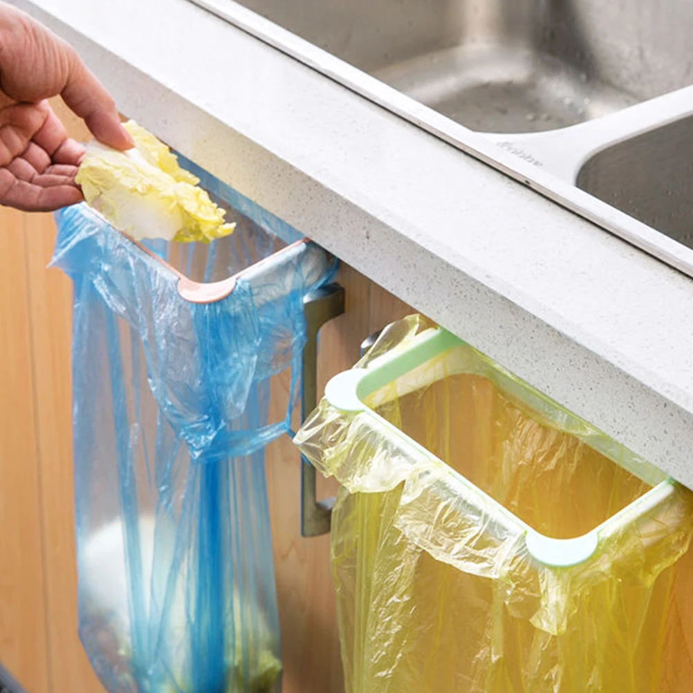 Kitchen Rack Trash Can Backpack Storage Rubbish Bag Holder Bin Hoop Holding Waste Basket Cabinet Door
Kitchen Rack Trash Can Backpack Storage Rubbish Bag Holder Bin Hoop Holding Waste Basket Cabinet Door