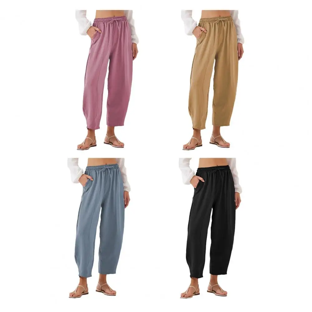 Women Summer Simplicity Fashion Loose Solid Color High Waist Large Size Straight Women Clothes Casual Office Lady Cropped Pants
Women Summer Simplicity Fashion Loose Solid Color High Waist Large Size Straight Women Clothes Casual Office Lady Cropped Pants