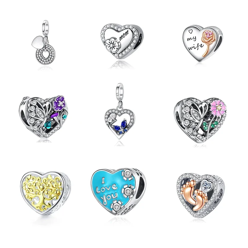New Christmas Gift Halloween Happy Heart DIY Beads Suitable for Original Charm Silver 925 Bracelet Beads Jewelry Production
New Christmas Gift Halloween Happy Heart DIY Beads Suitable for Original Charm Silver 925 Bracelet Beads Jewelry Production