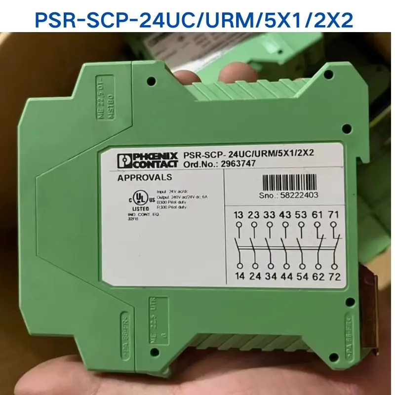 Б/у тест ОК для реле PHOENIX PSR-SCP-24UC/URM/5X1/2X2 2963747
Б/у тест ОК для реле PHOENIX PSR-SCP-24UC/URM/5X1/2X2 2963747
