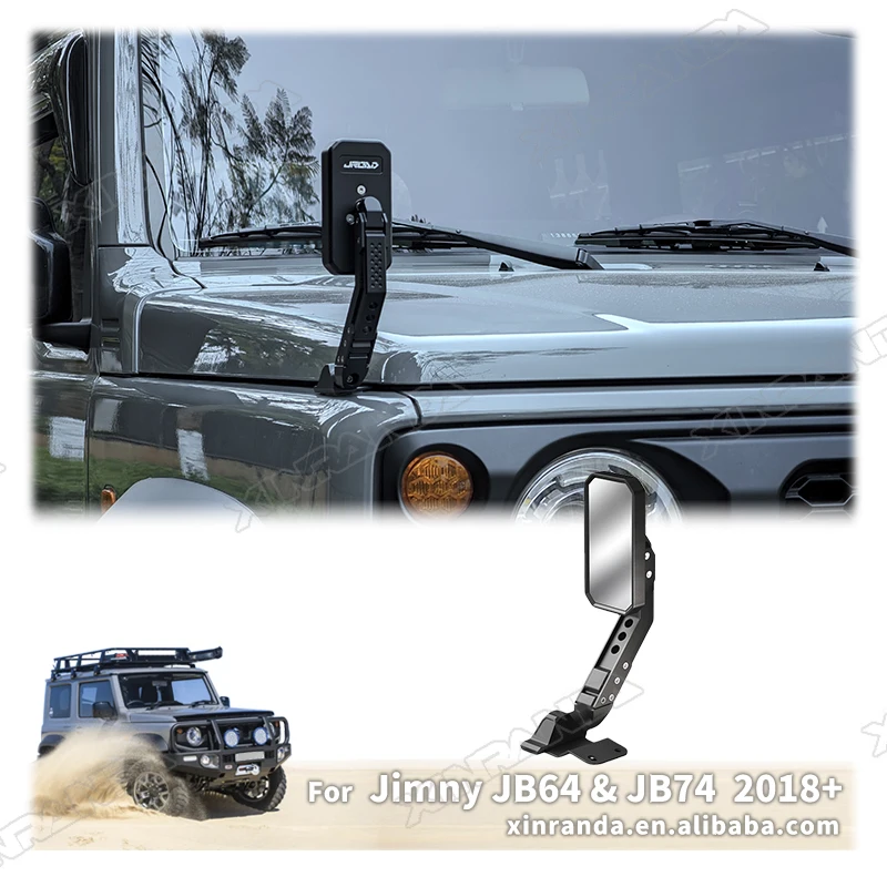 Car Hood Cover Backup Mirror Black Avoid Hood Blind Spots Wide Angle Mirror For Suzuki Jimny JB74 JB64 2019 2022 2024 2025
Car Hood Cover Backup Mirror Black Avoid Hood Blind Spots Wide Angle Mirror For Suzuki Jimny JB74 JB64 2019 2022 2024 2025