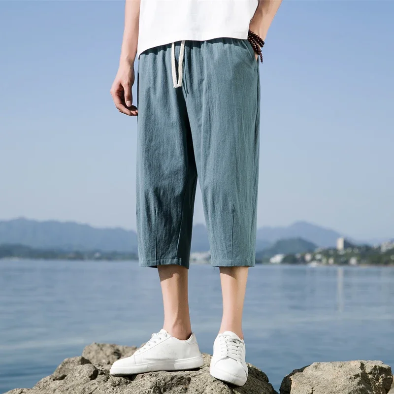 Summer Casual Linen Short Pants New Cotton Straight Mens Lightweight Shorts Large Solid Color Gym Fifth Beach Short Pants
Summer Casual Linen Short Pants New Cotton Straight Mens Lightweight Shorts Large Solid Color Gym Fifth Beach Short Pants