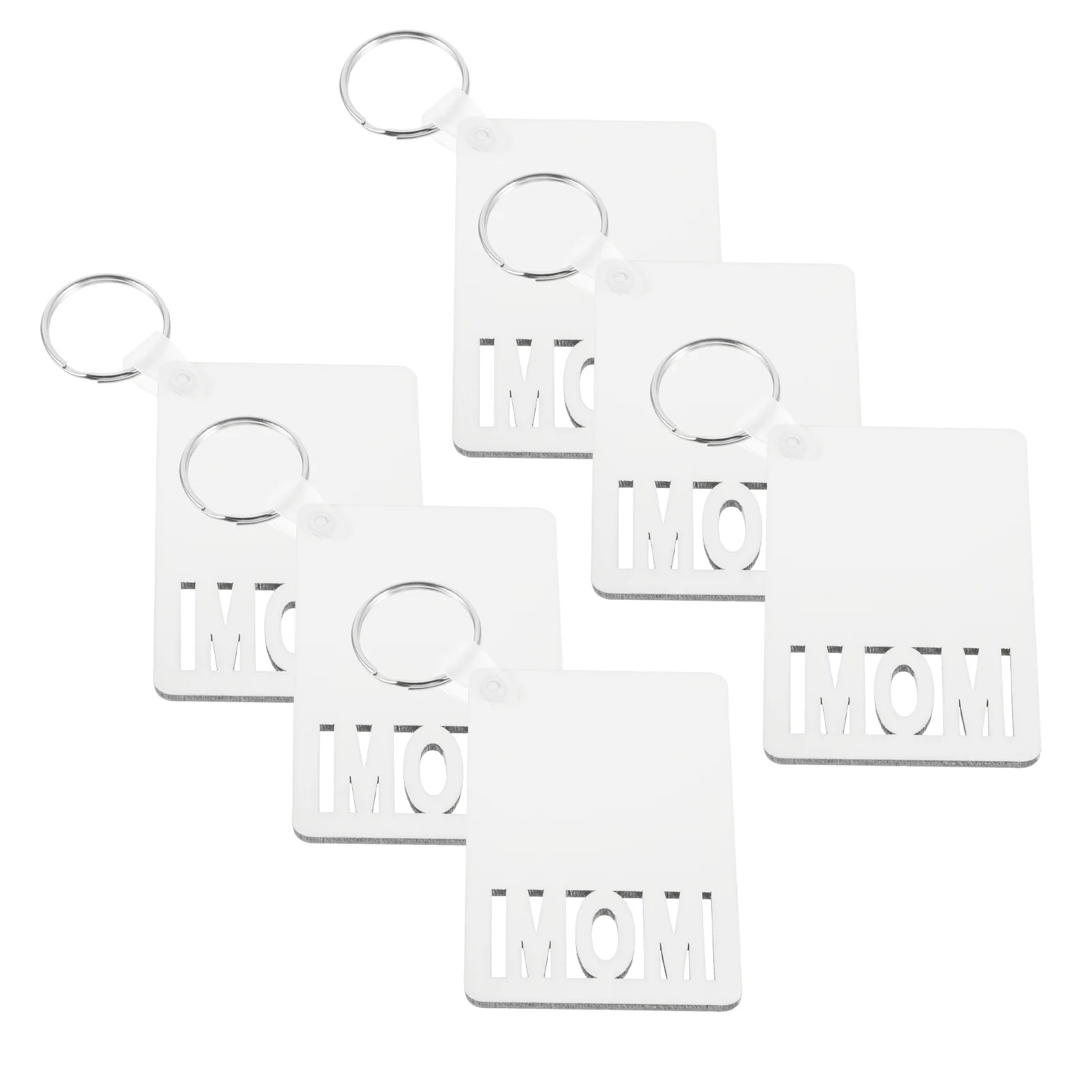 6 pcs Sublimation Blanks Keychain Mom Sign Diy Heat Transfer Key Ring Double Side For Gifts Party Favors Keepsake Souvenir
6 pcs Sublimation Blanks Keychain Mom Sign Diy Heat Transfer Key Ring Double Side For Gifts Party Favors Keepsake Souvenir