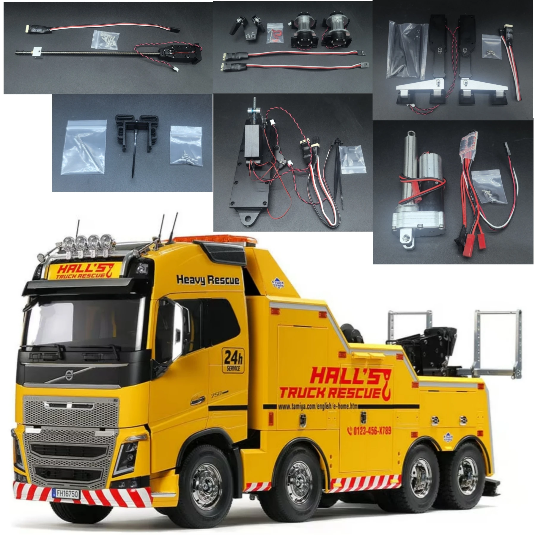 Комплект деталей для модернизации радиоуправляемого спасательного автомобиля Tamiya 1/14 VOLVO FH16 750 56362 OP Components, запчасти для радиоуправляемого тягача 1:14, запчасти для эвакуатора 1:14
Комплект деталей для модернизации радиоуправляемого спасательного автомобиля Tamiya 1/14 VOLVO FH16 750 56362 OP Components, запчасти для радиоуправляемого тягача 1:14, запчасти для эвакуатора 1:14