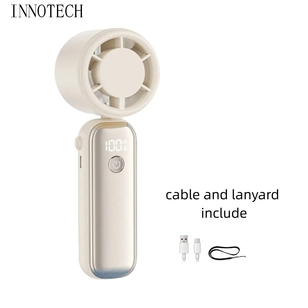 USB Rechargeable Mini Handheld Fan Ultra-Quiet Semiconductor Cooling Personal Cooling Fan Powerful Wind 0-199 Small Electric Fan
USB Rechargeable Mini Handheld Fan Ultra-Quiet Semiconductor Cooling Personal Cooling Fan Powerful Wind 0-199 Small Electric Fan