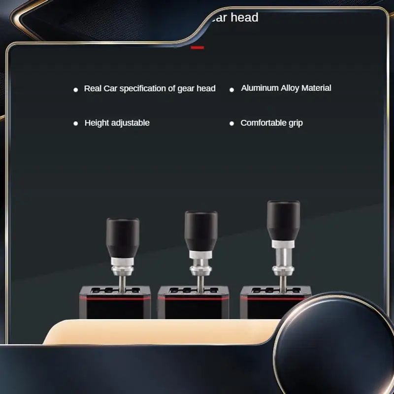 PC USB H Gear Shifter With Bracket For Logitech G27 G29 G25 G920 For Thrustmaster T300RS/GT For Simulation Racing Game-N34R
PC USB H Gear Shifter With Bracket For Logitech G27 G29 G25 G920 For Thrustmaster T300RS/GT For Simulation Racing Game-N34R