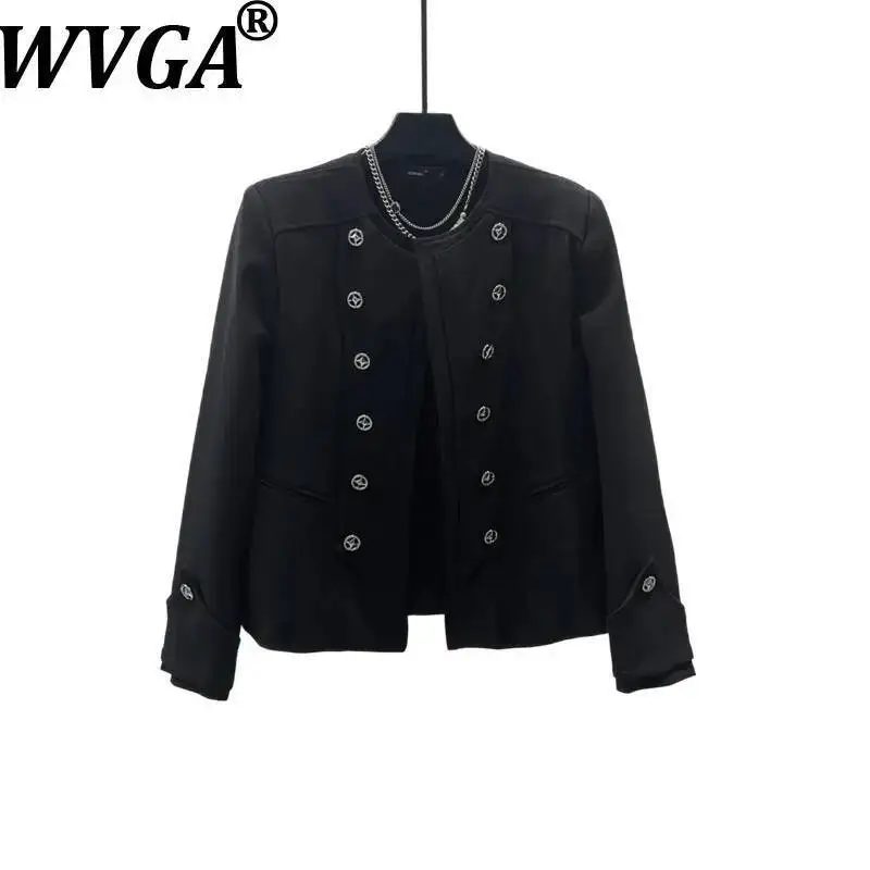 WVGA Spring Autumn New Men's High-end O-Neck Long Sleeve Jacket Heavy-duty Button Decoration Trendy Niche Short Coats Ins W24063
WVGA Spring Autumn New Men's High-end O-Neck Long Sleeve Jacket Heavy-duty Button Decoration Trendy Niche Short Coats Ins W24063