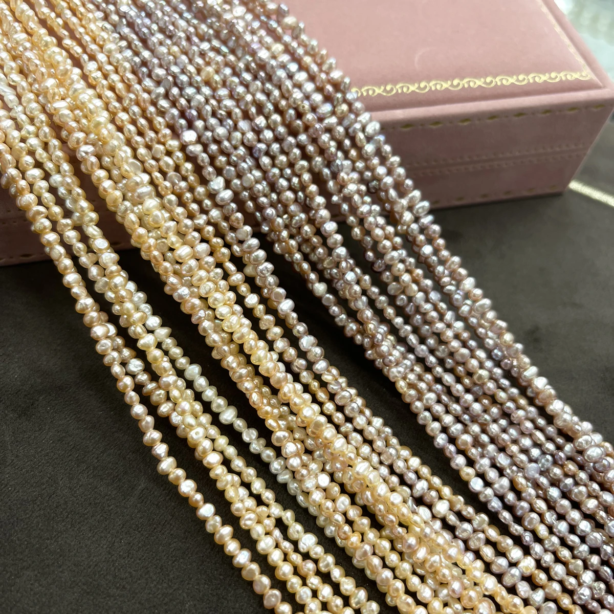 3-3.5mm Wholesale Natural Freshwater Pearl Irregular Purple Orange Bead for Jewelry Make DIY Necklace Earring Bracelet Accessory
3-3.5mm Wholesale Natural Freshwater Pearl Irregular Purple Orange Bead for Jewelry Make DIY Necklace Earring Bracelet Accessory