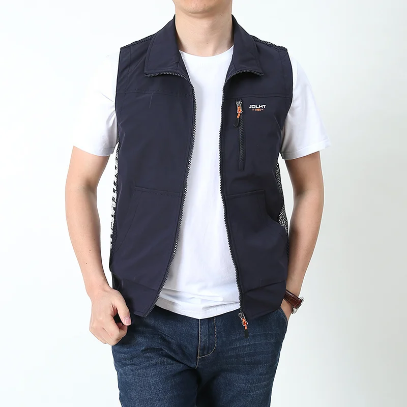 Fishing Photography Camping Vest Men's Outdoor Sports Vest Multi Pocket Work Clothes Summer Tactical Thin Jackets Bigsize Vests
Fishing Photography Camping Vest Men's Outdoor Sports Vest Multi Pocket Work Clothes Summer Tactical Thin Jackets Bigsize Vests