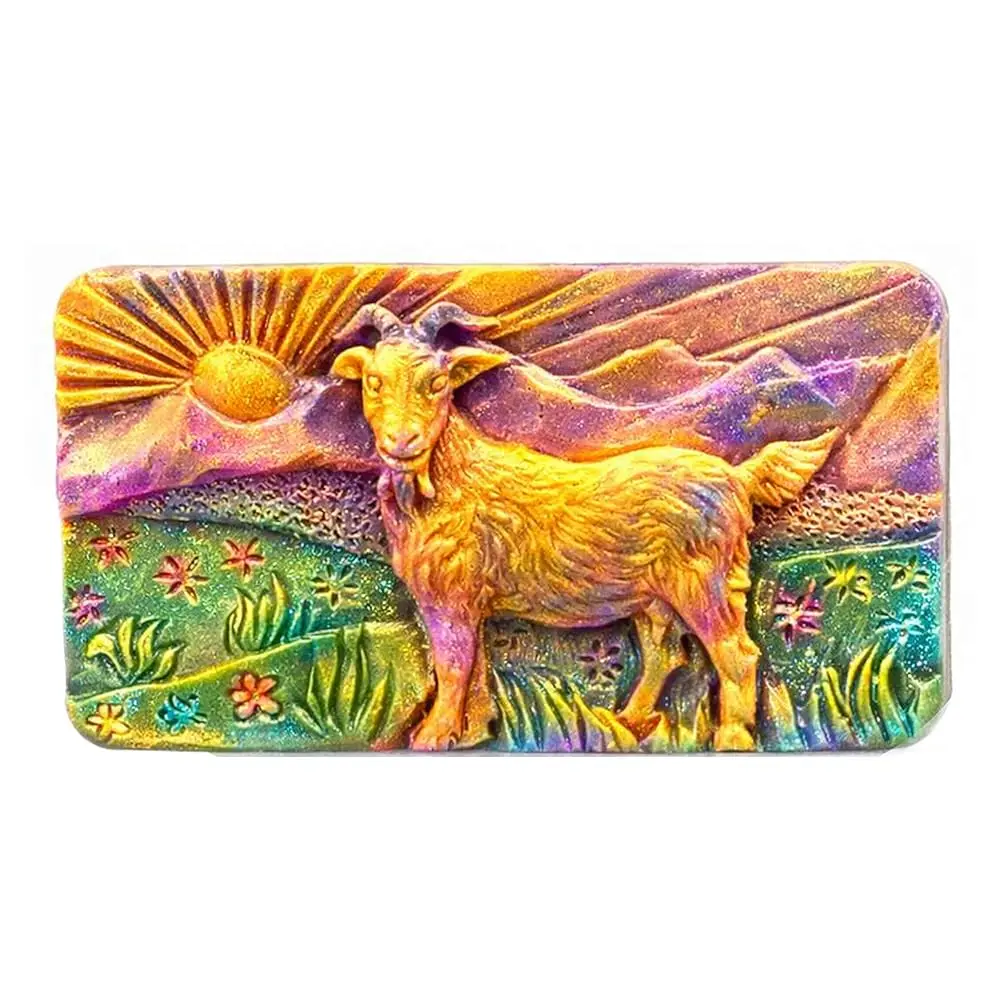 Goat Silicone Mold for SOAP Making, Resin CASTONG, Clay, Candle, Plaster, Gypsum and Other Crafts.
Goat Silicone Mold for SOAP Making, Resin CASTONG, Clay, Candle, Plaster, Gypsum and Other Crafts.