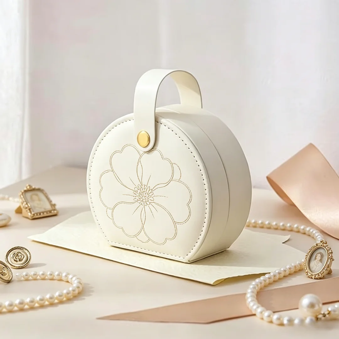 Custom Logo PU Leather Small Travel Jewelry Case Portable Mini Organizer for Necklaces Earrings Bridesmaid
Custom Logo PU Leather Small Travel Jewelry Case Portable Mini Organizer for Necklaces Earrings Bridesmaid