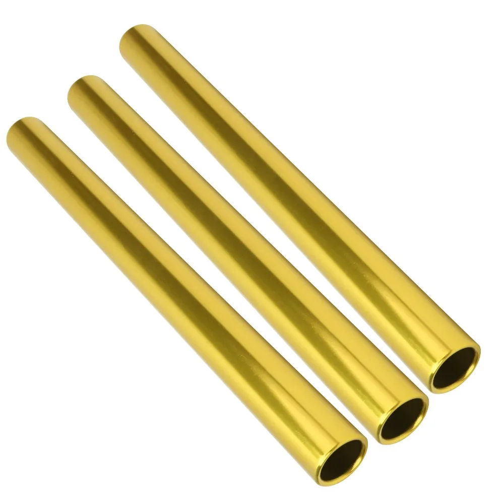 3pcs Aluminum Alloy Relay Batons Electroplating Lightweight Track and Field Baton Durable Aluminum Relay Batons Track and Field
3pcs Aluminum Alloy Relay Batons Electroplating Lightweight Track and Field Baton Durable Aluminum Relay Batons Track and Field