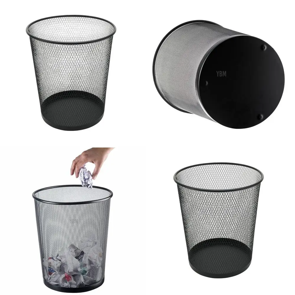 Round Metal Wastebasket, 4.75 Gallon Office Trash Can for Home and Workspace, Mesh Design
Round Metal Wastebasket, 4.75 Gallon Office Trash Can for Home and Workspace, Mesh Design