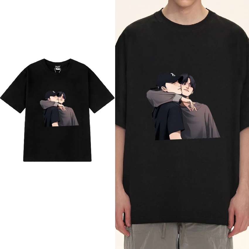 Summer Ateez group Classic music Graphic T shirt Men Women Funny Oversized short sleeve T-shirts Unisex black 100% Cotton Tops
Summer Ateez group Classic music Graphic T shirt Men Women Funny Oversized short sleeve T-shirts Unisex black 100% Cotton Tops