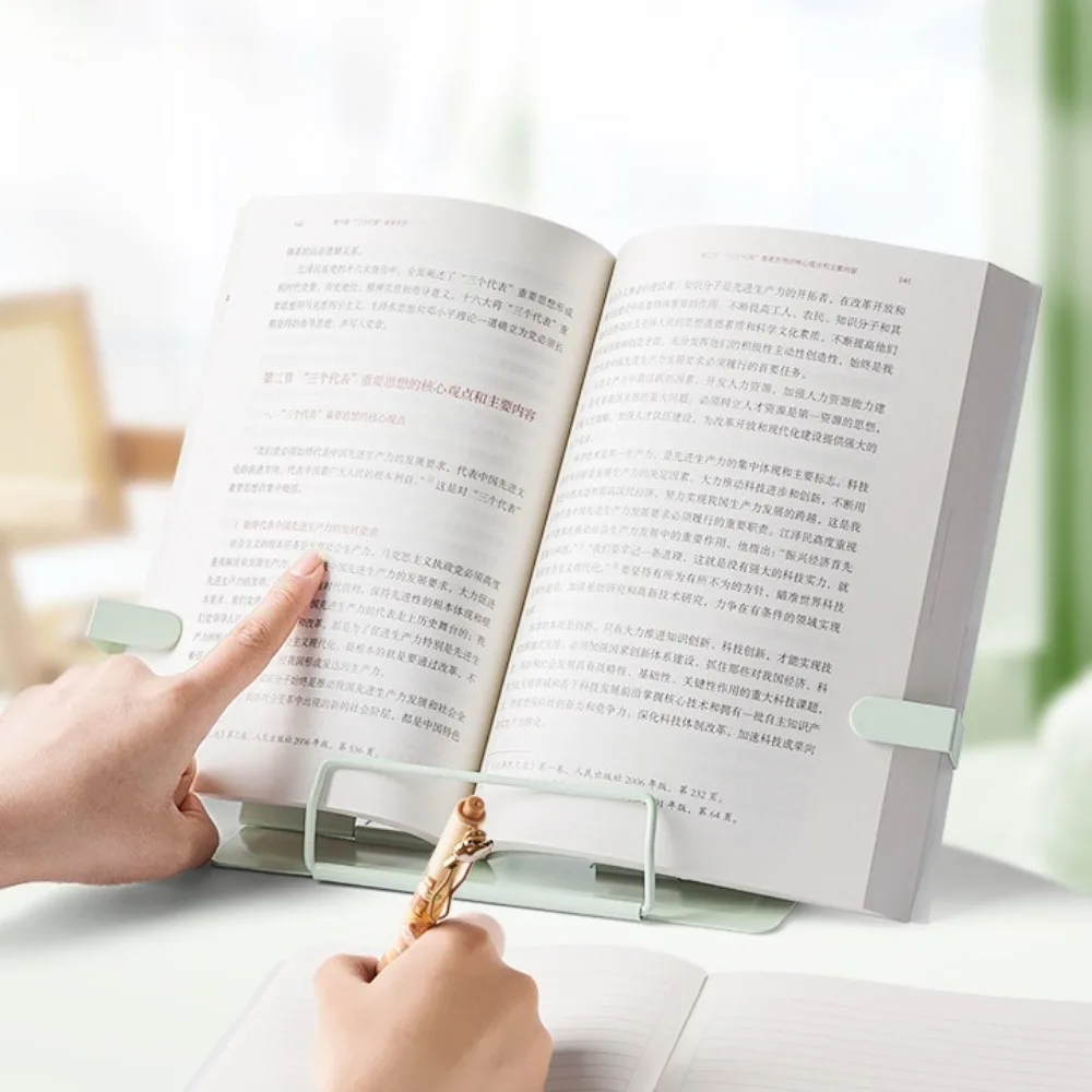 Складная металлическая подставка для чтения книг, несколько углов, мультяшная капибара, регулируемый держатель для документов, портативный фиксированный держатель для книг
Складная металлическая подставка для чтения книг, несколько углов, мультяшная капибара, регулируемый держатель для документов, портативный фиксированный держатель для книг