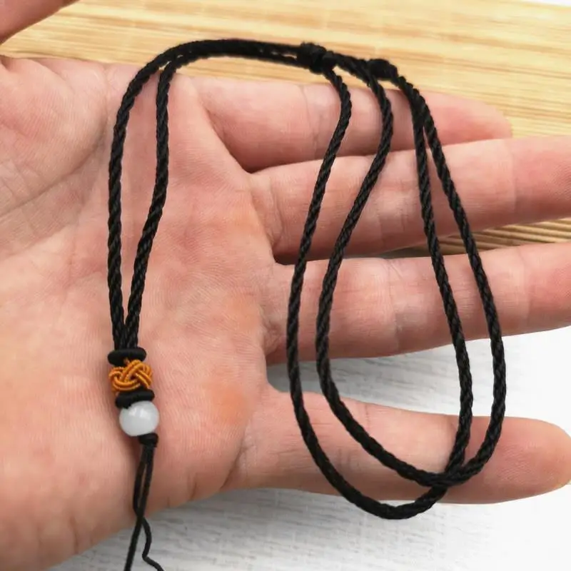 Hand Woven Rope Adjustable Telescopic Jade Jade Pendant Brand Hand Woven Pendant Lanyard Red Rope Necklace Rope Neck Unisex
Hand Woven Rope Adjustable Telescopic Jade Jade Pendant Brand Hand Woven Pendant Lanyard Red Rope Necklace Rope Neck Unisex
