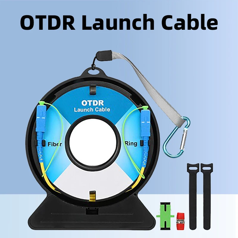 OTDR Dead Zone Eliminator,Fiber Rings, Fiber Optic, OTDR Launch Cable, FC, ST, APC-SC, APC, Singlemode, 500m
OTDR Dead Zone Eliminator,Fiber Rings, Fiber Optic, OTDR Launch Cable, FC, ST, APC-SC, APC, Singlemode, 500m