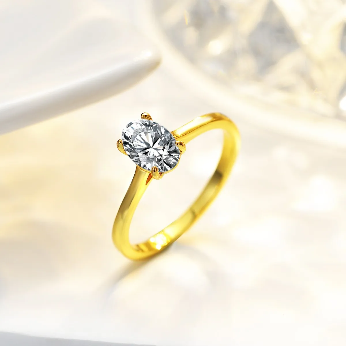 KM170 Lefei Fashion Luxury Trendy Classic Moissanite Golden Fine 1CT Oval Rings For Charms Women s925 Silver Party Jewelry Gift
KM170 Lefei Fashion Luxury Trendy Classic Moissanite Golden Fine 1CT Oval Rings For Charms Women s925 Silver Party Jewelry Gift