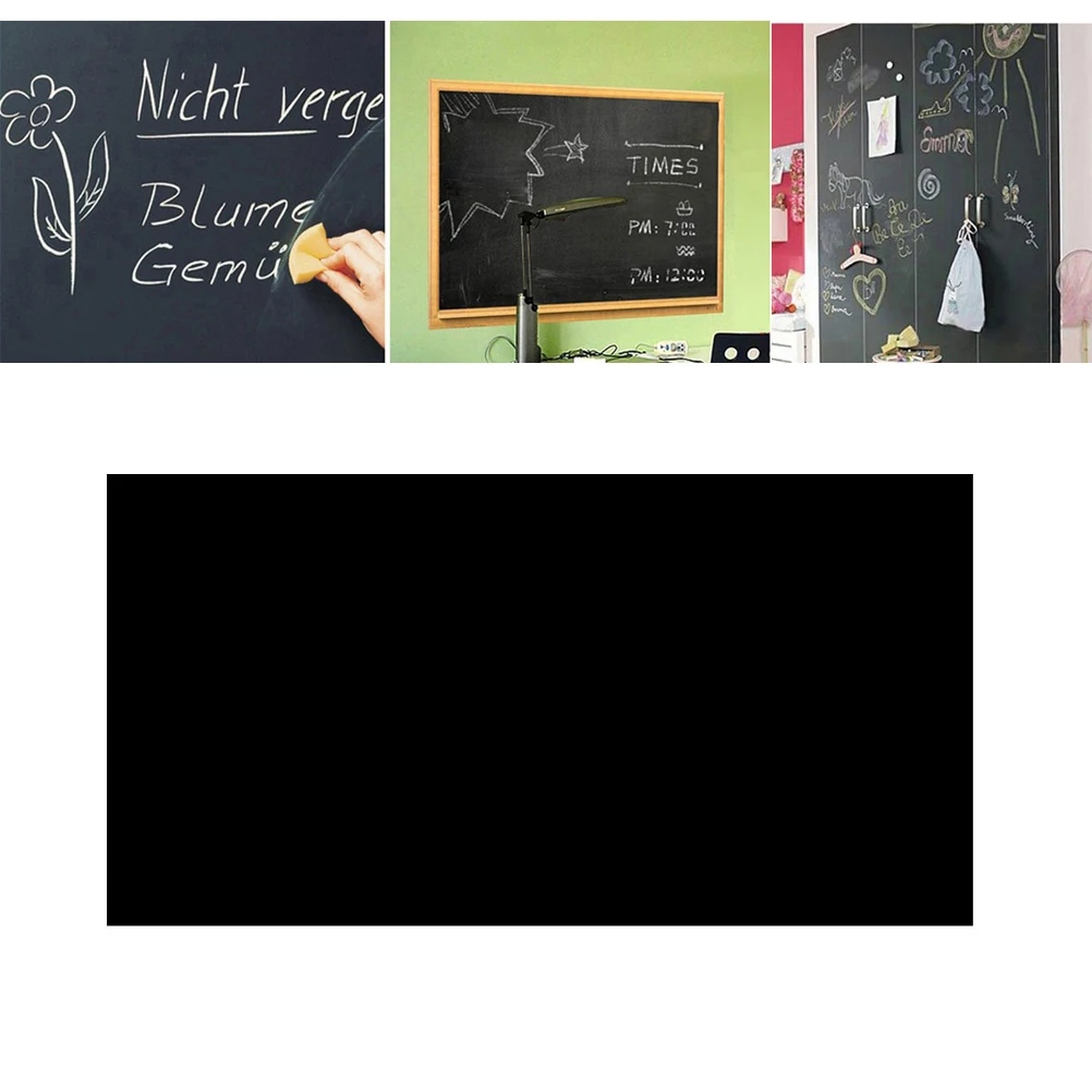 2 Pcs Sticker Detachable Chalkboard Decal Waterproof Wall Sticker for School PVC Chalkboard Paper Reusable Easy
2 Pcs Sticker Detachable Chalkboard Decal Waterproof Wall Sticker for School PVC Chalkboard Paper Reusable Easy